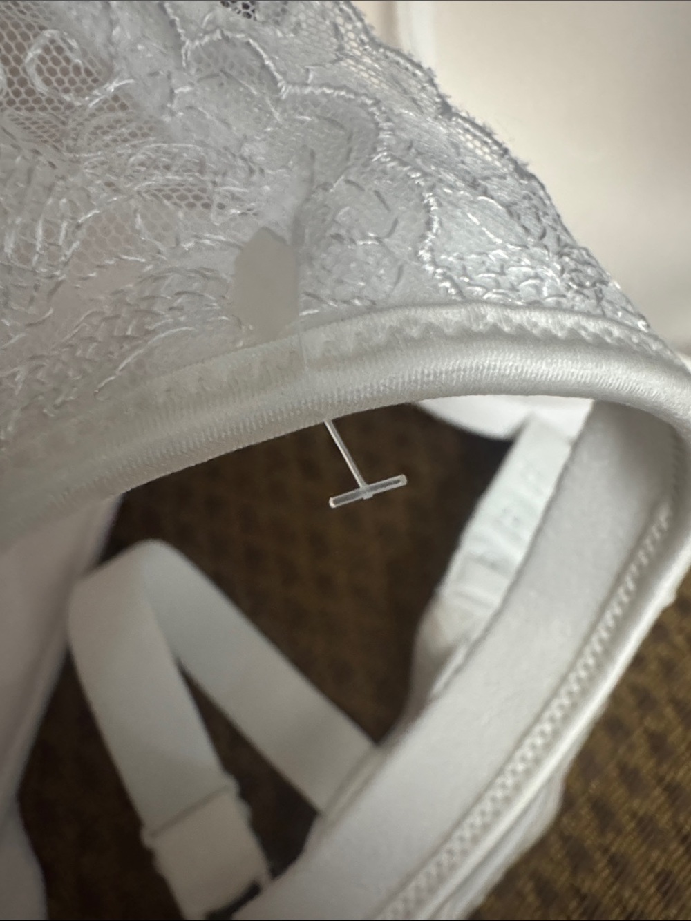 NWOT Playtex White Embroidered Underwire Bra - Picture 4 of 4